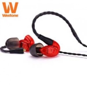 威士顿 Westone um10 pro 红色 HiFi降噪耳机 一单元动铁耳机入耳式 音乐游戏耳机