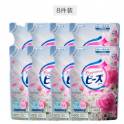 花王（KAO）  玫瑰花果香柔顺洗衣液 730克/袋 *8袋 *2件