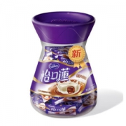 怡口莲 巧克力风味夹心牛奶糖 300g *6件