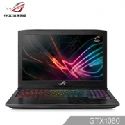 华硕（ASUS）  ROG Strix S5AM 魔霸版 15.6英寸 游戏笔记本电脑（i7-7700HQ、8GB、256GB+1TB、GTX1060 6GB）