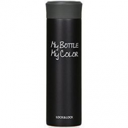 LOCK&LOCK 乐扣乐扣 缤纷马克杯 LHC4015BLK 390ml 黑色