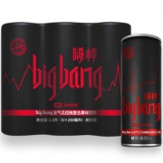 限华中：bigbang 嗨棒 含气瓜拉纳复合果味饮料 250ml*6罐