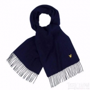 英国皇室御用品牌，Lyle & Scott 苏格兰金鹰 男士纯羊毛围巾 Prime会员凑单免费直邮含税