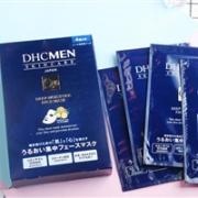 DHC 男士专用 水润清爽 补水面膜 4枚