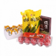 微山湖亲情沂蒙人组合装 咸鸭蛋10枚 松花皮蛋10枚 绿豆500克 真空糯玉米2根
