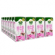 Arla爱氏晨曦 脱脂牛奶 200ml*24 整箱装 *2件