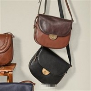 Fossil 化石Emi Saddle Bag女士真皮单肩斜挎包