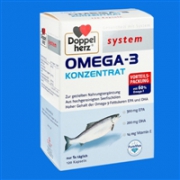 Doppelherz 双心系列 Omega-3浓缩鱼油胶囊 120粒