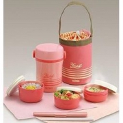 THERMOS 膳魔师JBC-801 CP 粉色保温桶