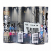 鹰航 鲜榨果肉椰汁 245ml*6连罐