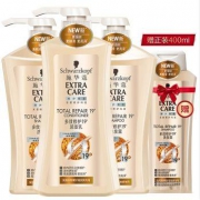 Schwarzkopf 施华蔻 多效修护19系列套装(洗发水600ml*2+润发乳600ml+洗发水400ml）