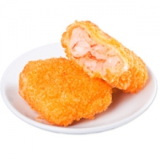 海大厨 冷冻黄金虾堡 400g 8块 盒装 海鲜水产（可199-100）