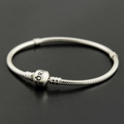 Pandora 潘多拉 Silver 蛇链基础手链 925纯银材质