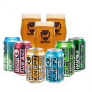 Brewdog 酿酒狗 精酿狗啤酒组合装 330ml*6听 *2件