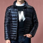 MEXICAN稻草人 男士轻薄保暖羽绒服