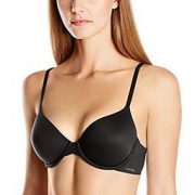 Calvin Klein 女士无痕花边纯色BRA内衣