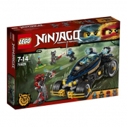 乐高（LEGO）    70625 幻影忍者系列 武士12连发冲锋车VXL