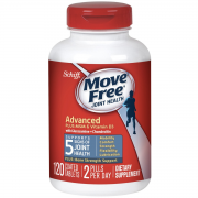 Schiff Move Free 维骨力 蓝盒止痛+D3配方120粒 销量第一