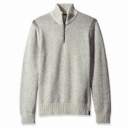 两色好价！Calvin Klein Jeans Speckle立领针织衫