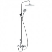 KOHLER 科勒 K-21088T-9-CP 齐乐恒温三出水淋浴柱