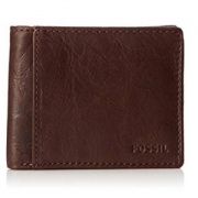 Fossil Ingram Traveler 男士真皮钱包