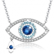 MEGA CREATIVE JEWELRY 恶魔之眼水晶项链