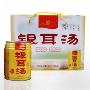 山霸王 银耳汤木糖醇味银耳饮料 246ml*12罐/箱
