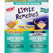 新品低价！Little Remedies 日夜组合助消化滴剂 118ml+89ml 缓解胀气肠绞痛