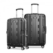Samsonite 新秀丽 旅行两件套 BY2 碳黑色 21寸登机箱+26寸托运箱