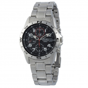 精工（SEIKO） SND375pc  三眼计时石英男表