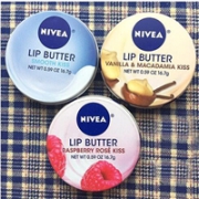 Nivea妮维雅 覆盆子玫瑰小铁盒润唇膏 19ml*6 孕期哺乳可用