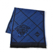 VERSACE Greek Key Wool Scarf 羊毛围巾 两色可选
