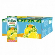 果缤纷 柠爽葡醉味复合果汁250ml*24盒