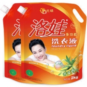 PLUS会员：洛娃 多功能洗衣液套装2kg*2（苦艾香）