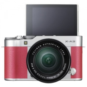 FUJIFILM 富士 X-A3 XC 16-50mm 无反相机套机 APS-C画幅 枚红色