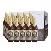 Franziskaner范佳乐 小麦黑啤酒500ml*20瓶*2件