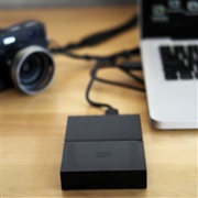 西部数据 WD My Passport 4TB 2.5寸移动硬盘 黑色