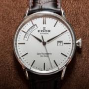 EDOX 依度 Les Vauberts系列 83007-3-AIN 男士机械腕表 两色