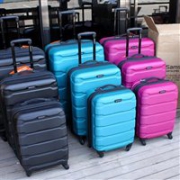 Samsonite新秀丽 Omni PC万向轮拉杆箱 3件套  湖水蓝