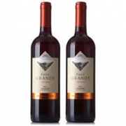 PASO GRAND 佰铄 红葡萄酒-佳美娜 双支装 750ml*2瓶 *5件