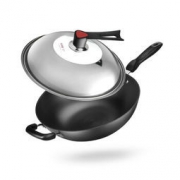 京东Plus会员：COOKER KING 炊大皇 C34D2 炒锅 34cm +凑单品