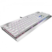 CORSAIR 海盗船 K70 RGB SE 特别限量版 机械键盘（白色PBT键帽、MX银轴）（赠送一个雷蛇鼠标）
