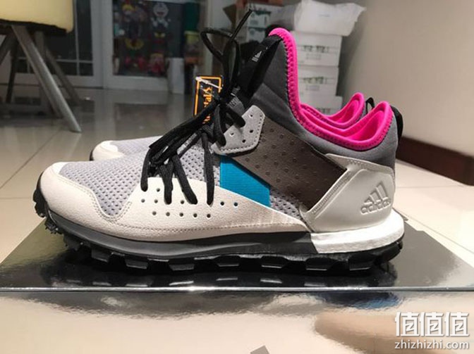 Adidas 阿迪达斯 Kolor Response Trai 联名款徒步鞋上脚