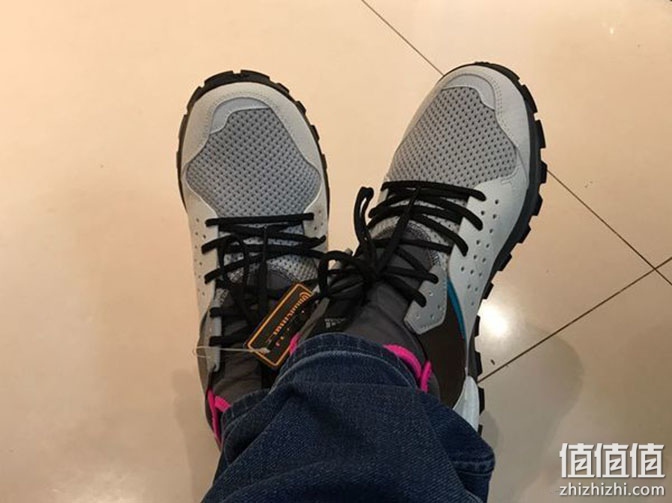 Adidas 阿迪达斯 Kolor Response Trai 联名款徒步鞋上脚