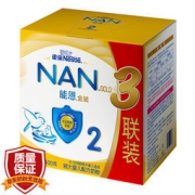 nestle雀巢 能恩 婴幼儿配方奶粉 2段（6-12个月婴儿适用）1200克 三联装