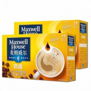 Maxwell House麦斯威尔 速溶咖啡奶香味30条390g*2件*2件