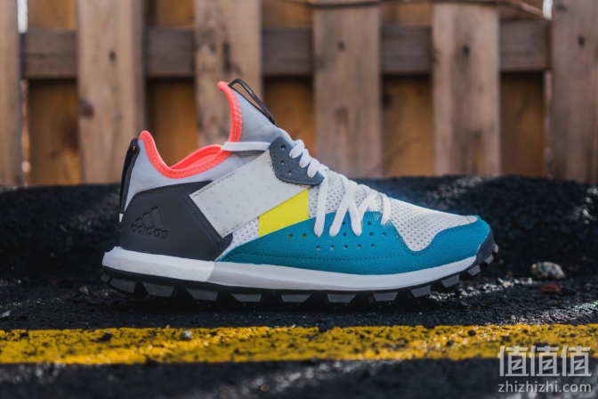 Adidas 阿迪达斯 Kolor Response Trai 联名款徒步鞋上脚