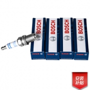 博世（BOSCH）  双铂金 FR5KPP332S 火花塞 4只装