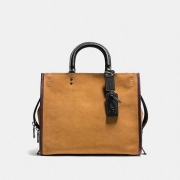 COACH 蔻驰 1941系列 ROGUE in Colorblock 女士手提斜挎包