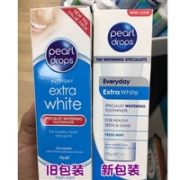 贝嫂同款！Pearl Drops日常美白凉爽薄荷牙膏110g